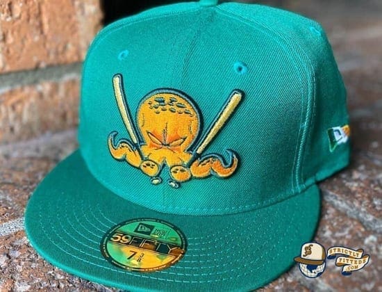 octoslugger-2020-st-patricks-day-59fifty-fitted-hat-dionic-new-era-front Octoslugger 2020 St. Patrick's Day 59Fifty Fitted Hat by Dionic x New Era flag side