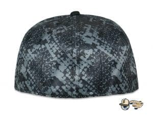 Celestial Serpent Black Fitted Cap by Grassroots Back Celestial Serpent Black Fitted Cap by Grassroots Back