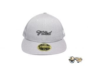 Script Gray Low Profile 59Fifty Fitted Cap by Fitted Hawaii x New Era Front Script Gray Low Profile 59Fifty Fitted Cap by Fitted Hawaii x New Era Front