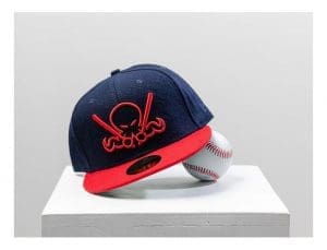 Throwback OctoSlugger 59Fifty Fitted Hat by Dionic x New Era Front Throwback OctoSlugger 59Fifty Fitted Hat by Dionic x New Era Front