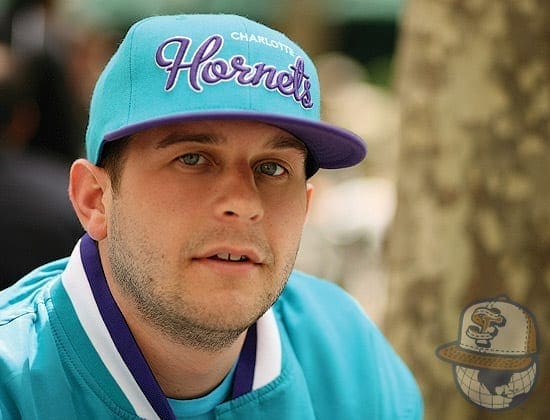 Mitchell & Ness Throwback Script Fitted Hat Hornets Mitchell & Ness Throwback Script Fitted Hat Hornets