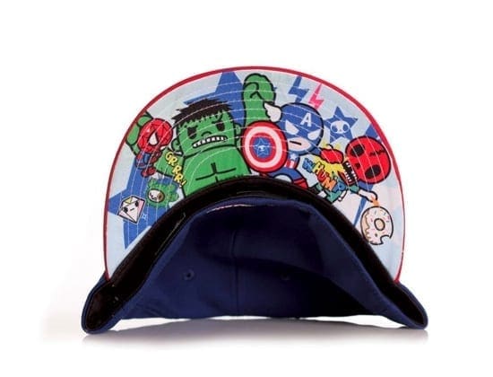 toki-doki-captain-america-marvel-fitted-cap-visor001 Toki Doki x Captain America New Era x Marvel 59fifty Fitted Hat undervisor