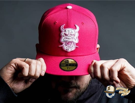 cherry-blossom-oni-59fifty-fitted-hat-dionic-new-era-front Cherry Blossom Oni 59Fifty Fitted Hat by Dionic x New Era front