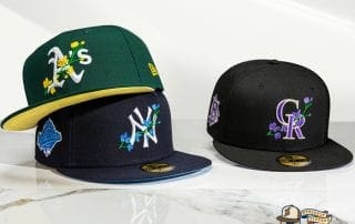 MLB Side Patch Bloom 59Fifty Fitted Cap Collection by MLB x New Era