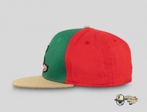 Gingerbread Runner Fitted Hat by Baseballism Side Gingerbread Runner Fitted Hat by Baseballism Side