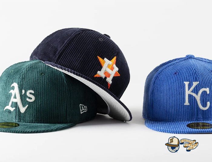 MLB Corduroy 59Fifty Fitted Hat Collection by MLB x New Era