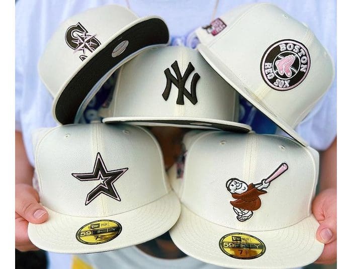 MLB Neapolitan Ice Cream Pack 59Fifty Fitted Hat Collection by MLB