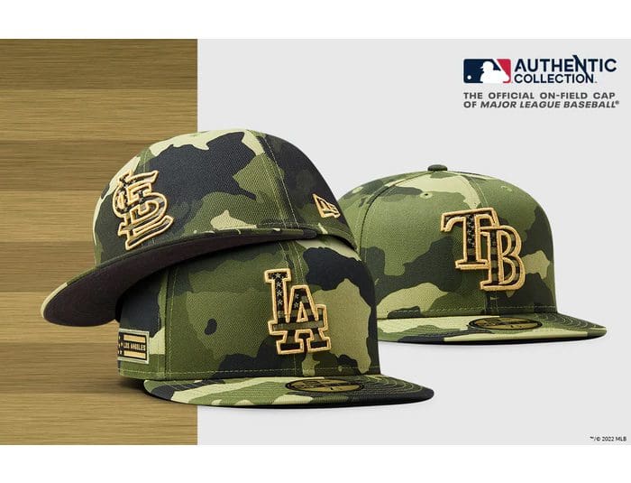 MLB Armed Forces Day 2022 59Fifty Fitted Hat Collection by MLB x