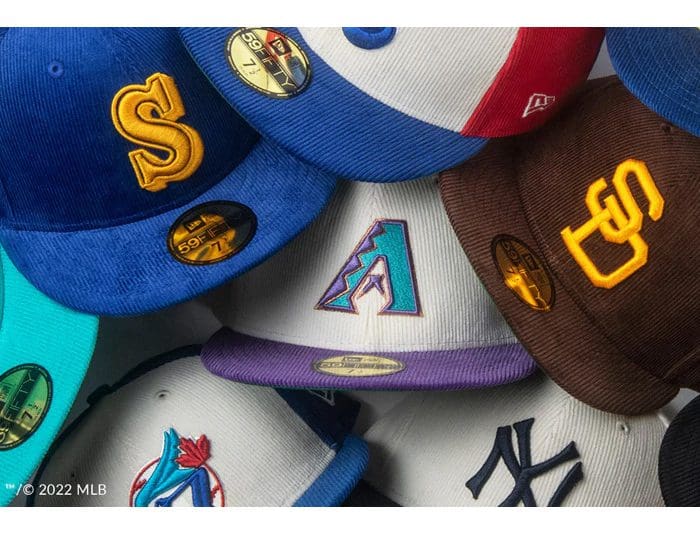 MLB Cooperstown Corduroy 59Fifty Fitted Hat Collection by MLB x