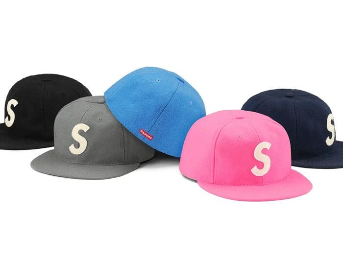 Y*）様 supreme × ebbets field flannels S L Supreme S Logo Spring Summer 2023 Fitted Hat by Supreme x Ebbets