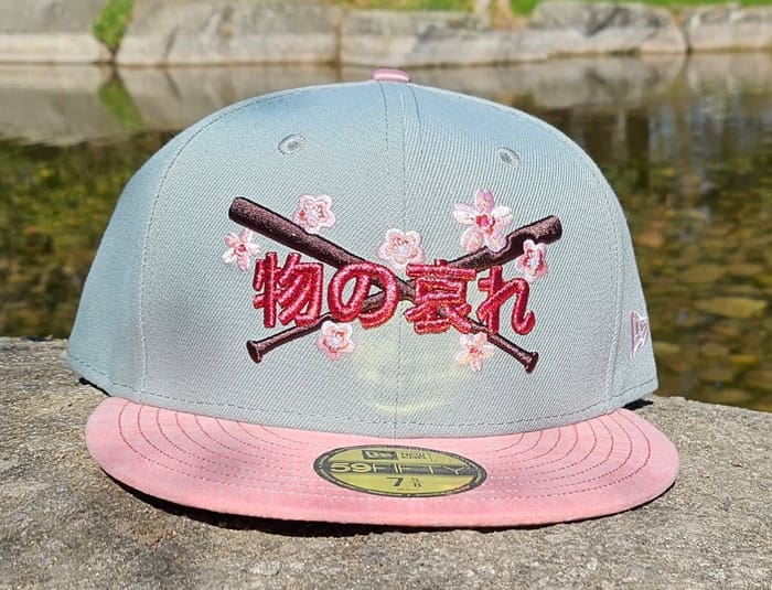 Crossed Bats Logo Sakura 2025 59Fifty Fitted Hat by JustFitteds x